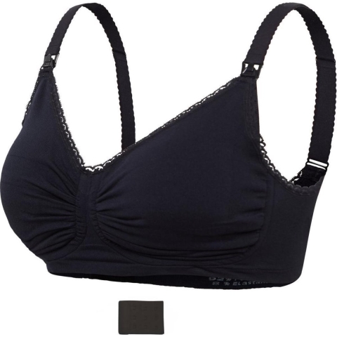 Voedingsbh Carriwell Gel-Support Padded Zwart