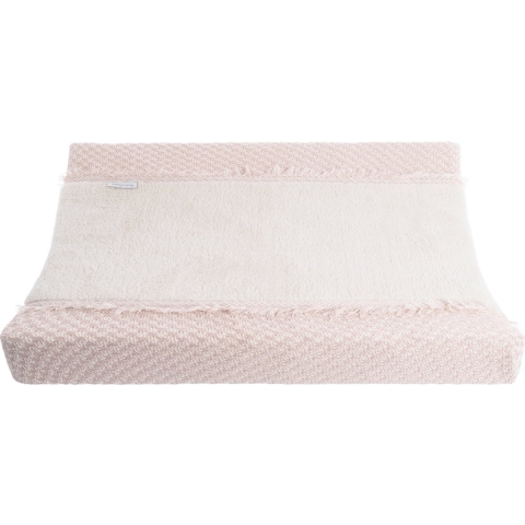 Aankleedkussenhoes Baby's Only Happiness Oud Roze /Ecru