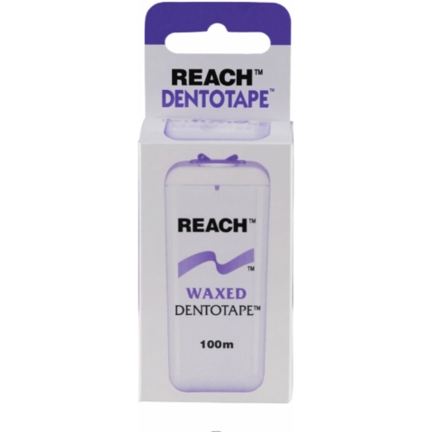 6x Reach Waxed Dentotape 100 meter