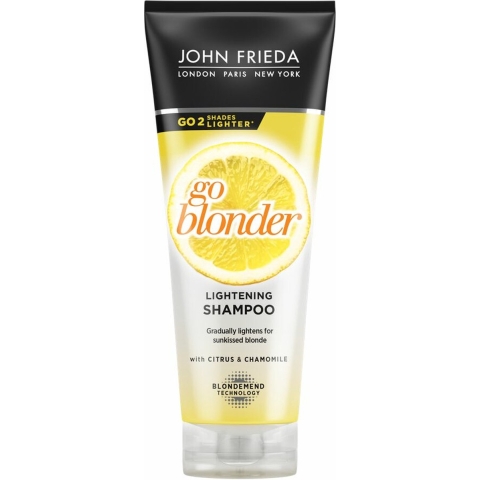 4x John Frieda Sheer Blonde Go Blonder Shampoo 250 ml