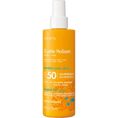 Pupa Milano - Invisible Sunscreen Milk Body -SPF50 - 200 ml