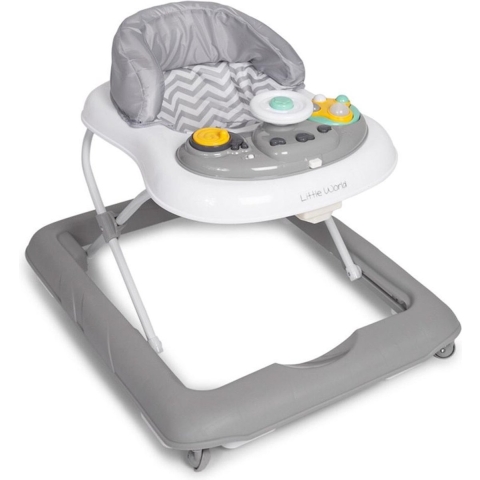 Loopstoel Little World Pluto Gray