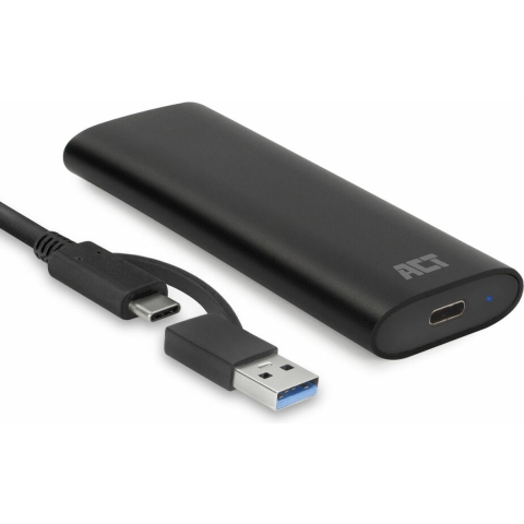 ACT AC1615 USB-C M.2 SSD behuizing