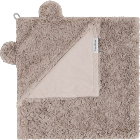 Omslagdoek Baby's Only Oortjes Snow Taupe