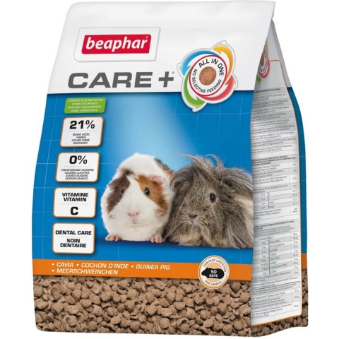 4x Beaphar Care+ Caviavoer 1,5 kg
