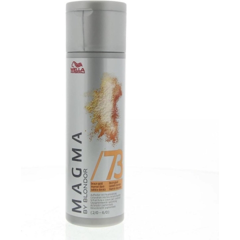 Wella - Color - Magma by Blondor - Pigmented Lightener - /73 Bruin Goud - 120 gr