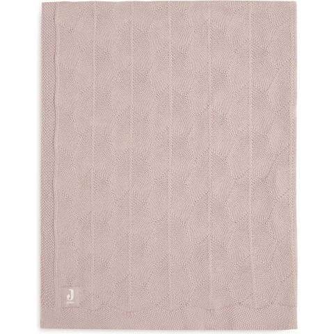 Deken Ledikant Jollein Shell Knit Wild Rose