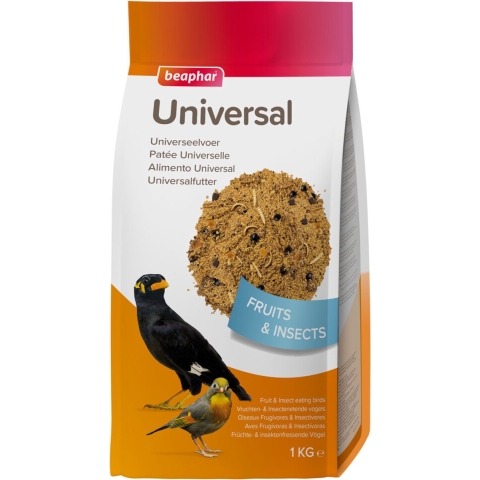 5x Beaphar Universeelvoer 1 kg