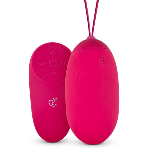 Easytoys XL Vibratie-Ei Roze met Afstandsbediening 1 set