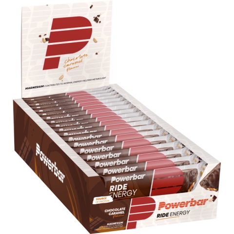 Powerbar Ride Energy Bar - 18 x 55 gr - Chocolade Caramel