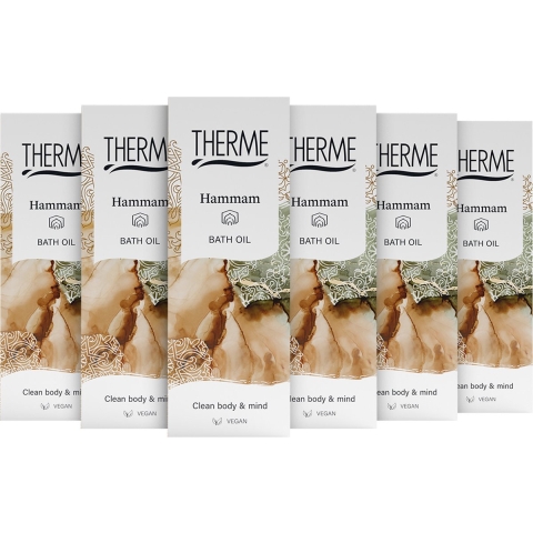 6x Therme Badolie Hammam 100 ml