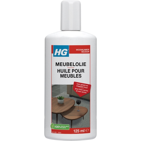 6x HG Meubelolie Eiken 140 ml