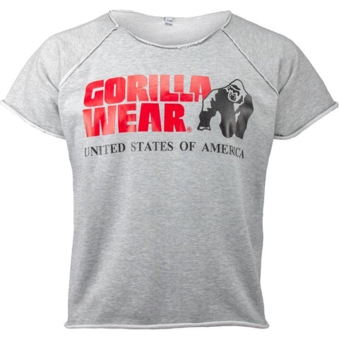 Gorilla Wear Classic Work Out Top - Grijs - S/M