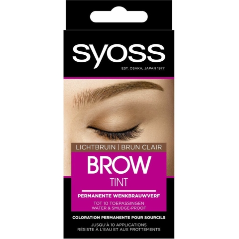 3x Syoss Browtint Lichtbruin