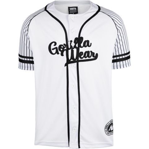 Gorilla Wear 82 Baseball Jersey - Wit - 3XL
