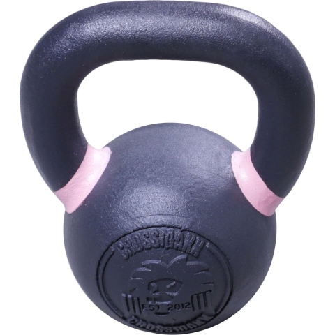 Lifemaxx Crossmaxx Kettlebell - Gietijzer met Poedercoating - 8 kg