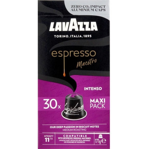 4x Lavazza Espresso Koffiecups Intenso 30 stuks