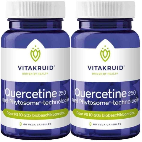 2x Vitakruid Quercetine 250 60 capsules