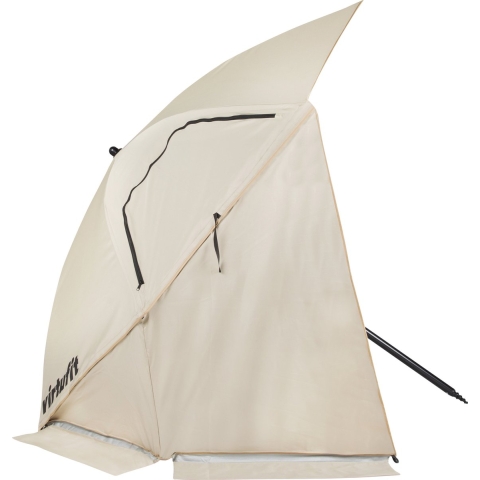 VirtuFit Strandparasol Premium - Windscherm - 225 cm - Beige
