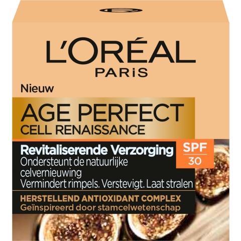 1+1 gratis: L'Oréal Age Perfect Cell Renaissance Dagcrème SPF 30 50 ml