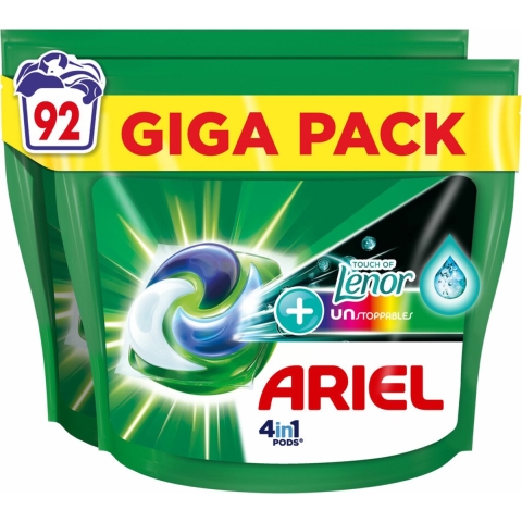 Ariel 4in1 Wasmiddel Pods Color Lenor Unstoppables 92 stuks