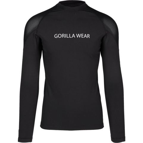 Gorilla Wear Lorenzo Performance Long Sleeve - Zwart - S