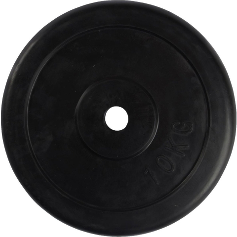 VirtuFit Rubberen Halterschijf - Halter gewicht - 30 mm - 10 kg