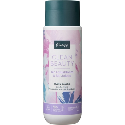 6x Kneipp Clean Beauty Douchegel Lotus Jojoba 200 ml