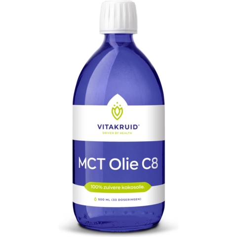 2x Vitakruid MCT Olie C8 500 ml