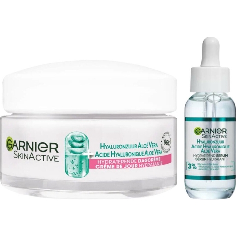 Garnier SkinActive Aloë Vera Serum&Dagcrème Pakket