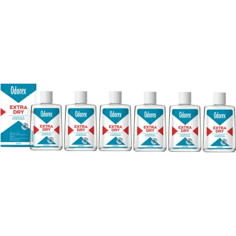 6x Odorex Extra Dry Lotion 50 ml
