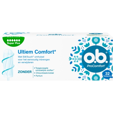 6x OB ProComfort Super Plus 32 stuks