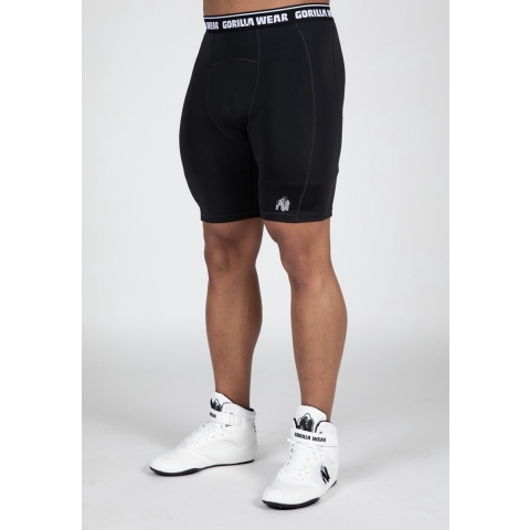 Gorilla Wear Philadelphia Short Tights - Zwart - 4XL