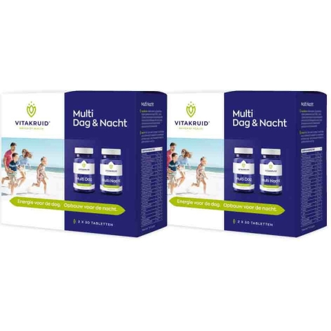 2x Vitakruid Multi Dag&Nacht 2 x 30 tabletten