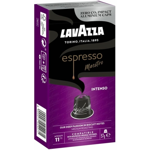 10x Lavazza Koffiecups Espresso Intens 10 stuks