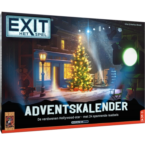 Exit: Adventskalender: De verdwenen Hollywood-ster - Escape Room Spellen