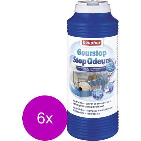 6x Beaphar Geurstop Knaagdier 600 gr
