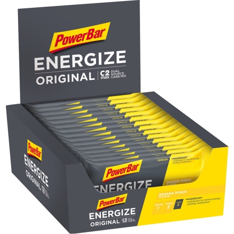 Powerbar Energize Bar - 15 x 55 gr - Banana Punch