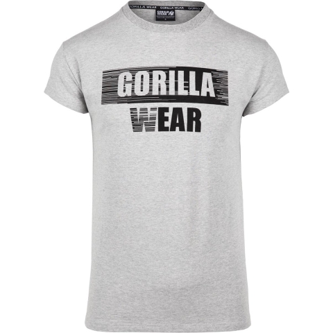 Gorilla Wear Murray T-shirt - Grijs Gemêleerd - 3XL