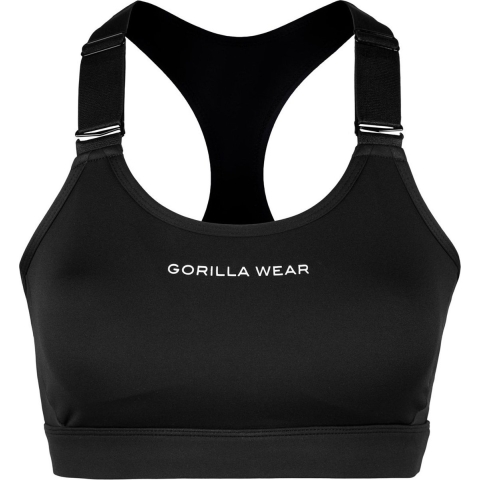 Gorilla Wear Monroe Sportbeha - Zwart - S