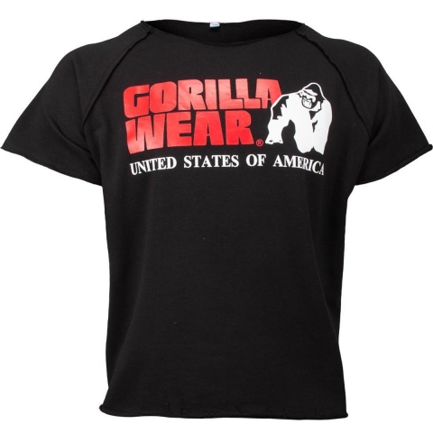 Gorilla Wear Classic Work Out Top - Zwart - L/XL