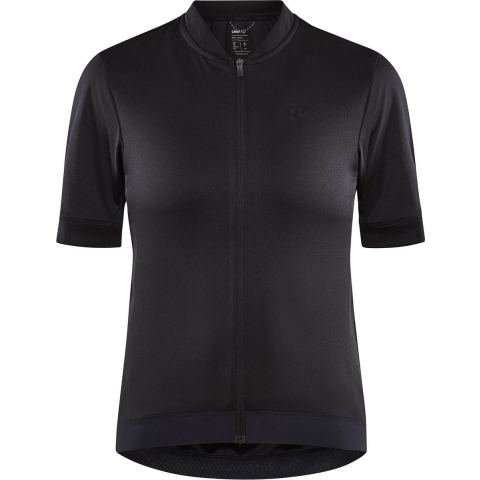 Craft Core Essence Jersey RF fietsshirt korte mouwen zwart dames, M