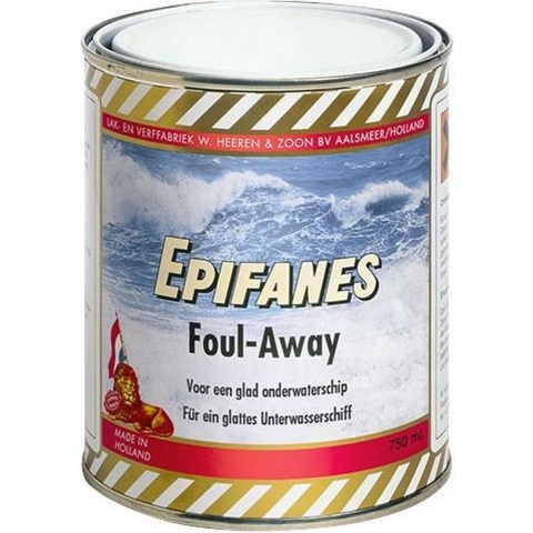Epifanes Foul-Away zelfslijpende onderwaterverf 750 ml, zwart
