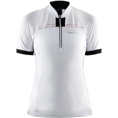 Craft Move fietsshirt korte mouwen wit dames