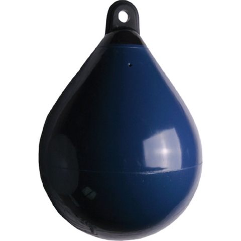 Majoni Balfender 45 cm met zwarte kop, blauw (navy)