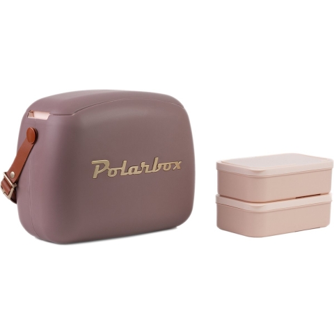Polarbox Mauve - Gold Classic 6 L. Køleboks