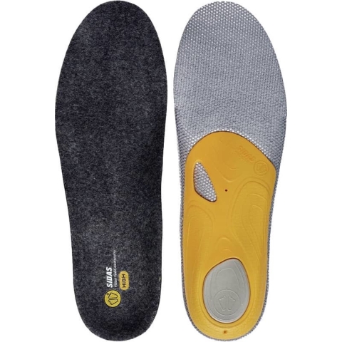 Sidas 3Feet Merino High inlegzolen voor skischoenen, 27-28