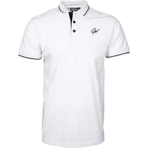 Gorilla Wear Delano Polo - Wit/Zwart - 3XL