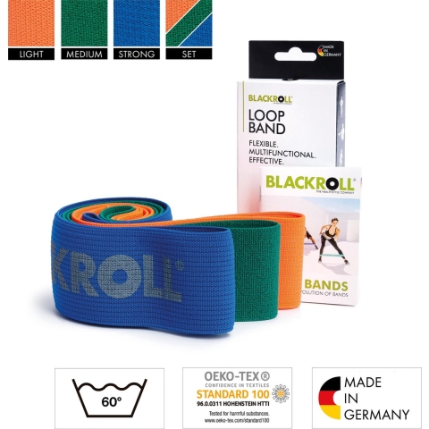 Blackroll Loop Bands Weerstandsbanden Set - 3 Stuks
