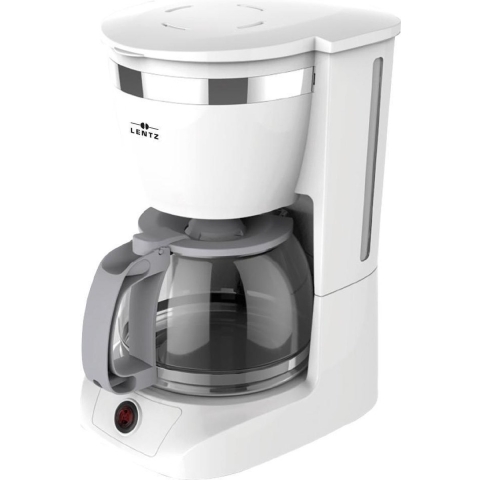 Lentz Koffiezetapparaat Wit/Grijs